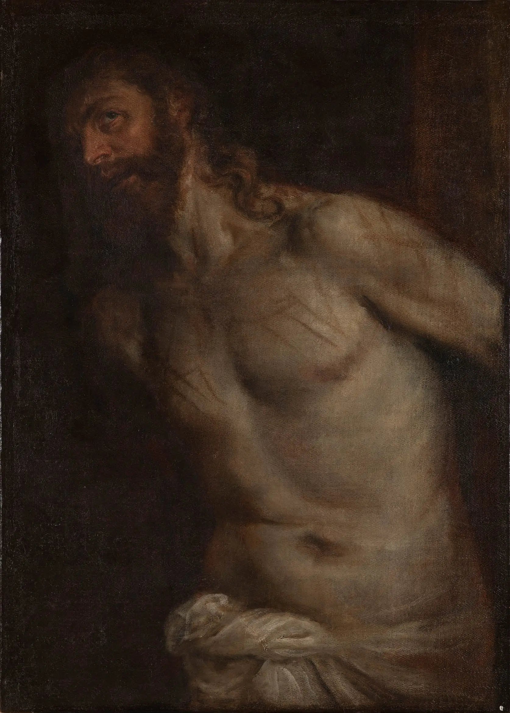 La Flagellation du Christ - Titian image 1 copie peinte à la main à l’huile