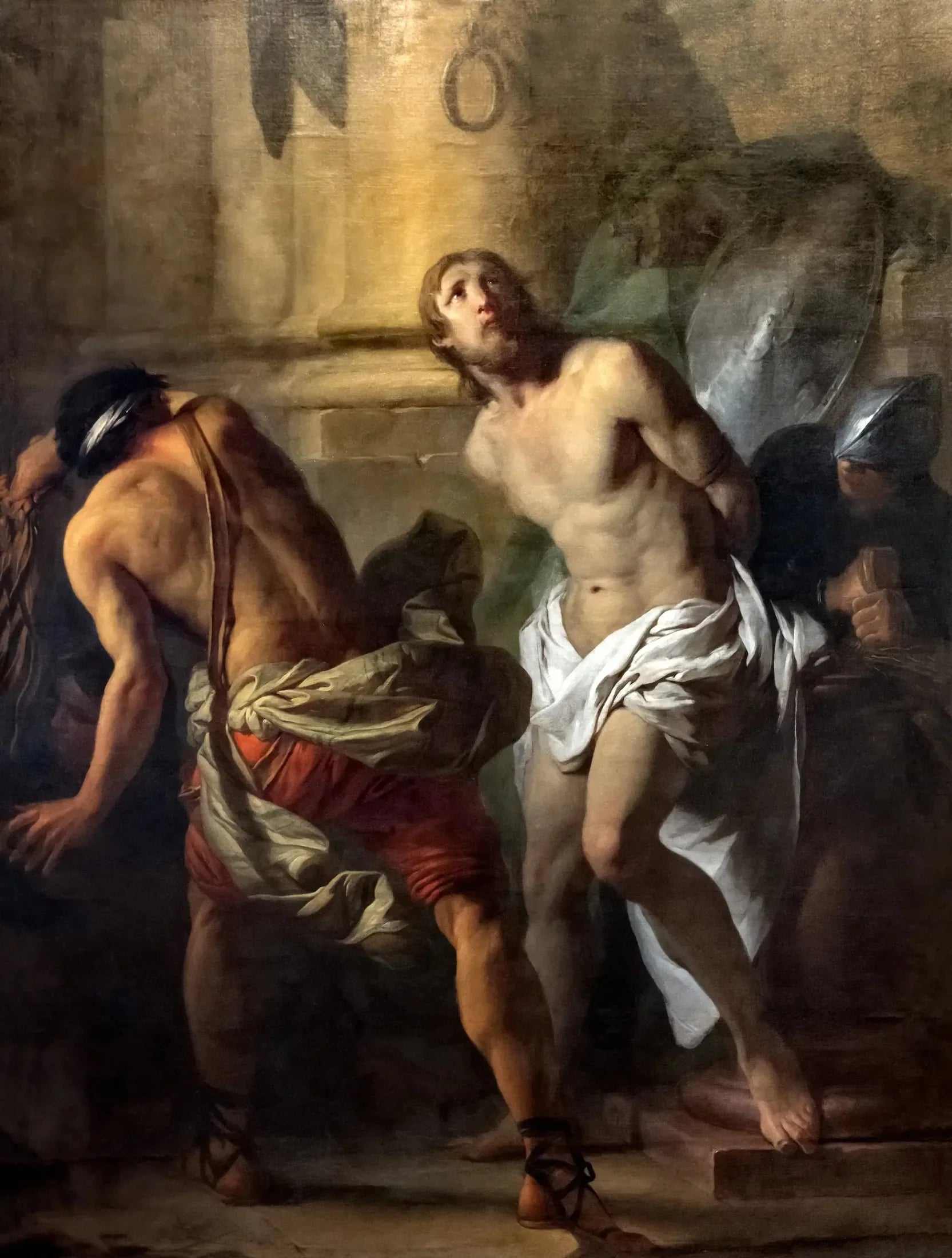 La Flagellation - Pierre Subleyras image 1 copie de tableau peinte à la main