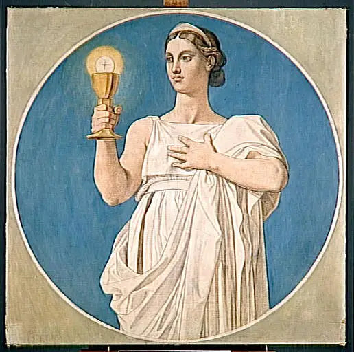 La Foi - Jean-Auguste-Dominique Ingres - Alpha Reproduction