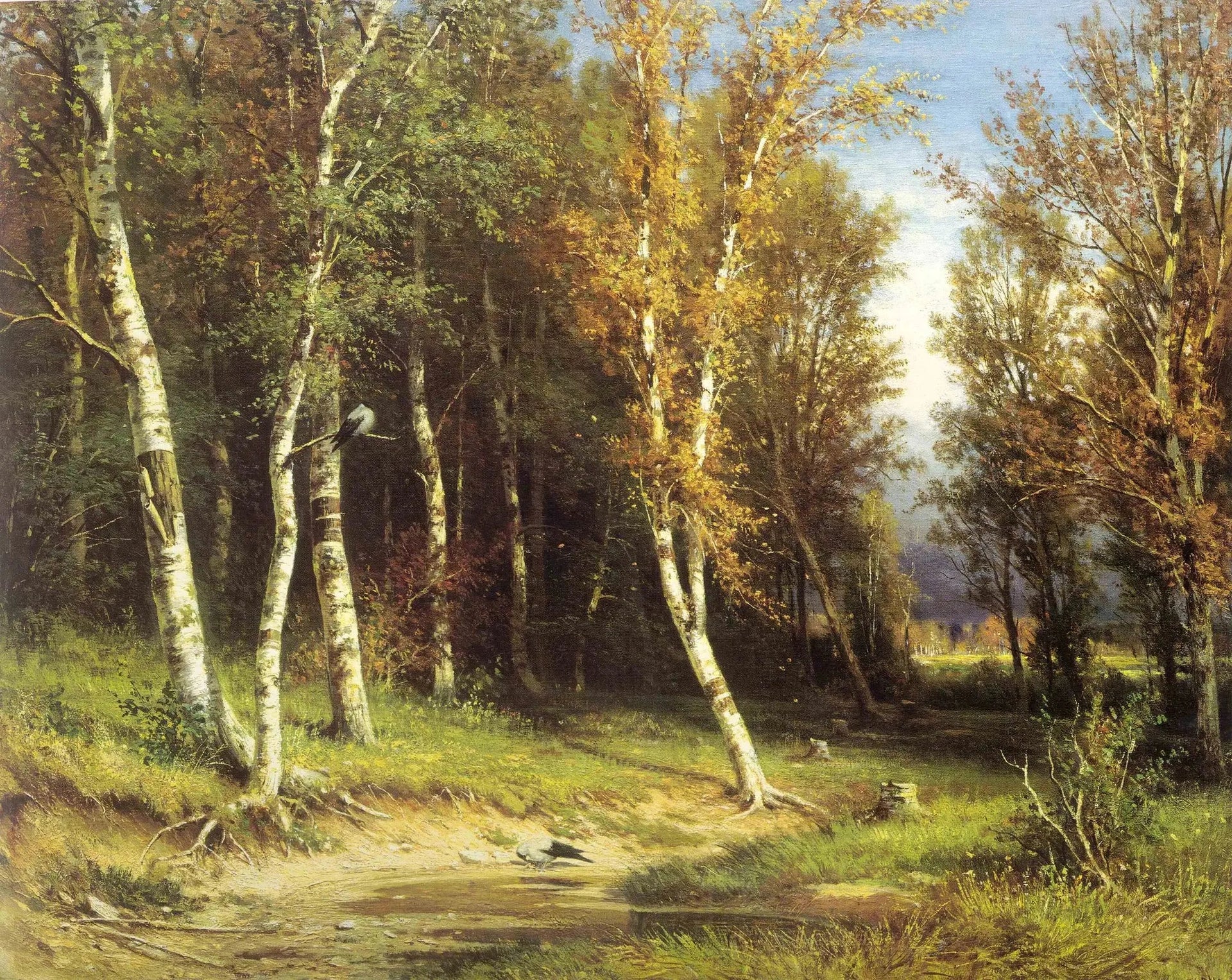 La forêt avant la tempête - Ivan Chichkine image 1 reproduction réalisée par Alpha Reproduction