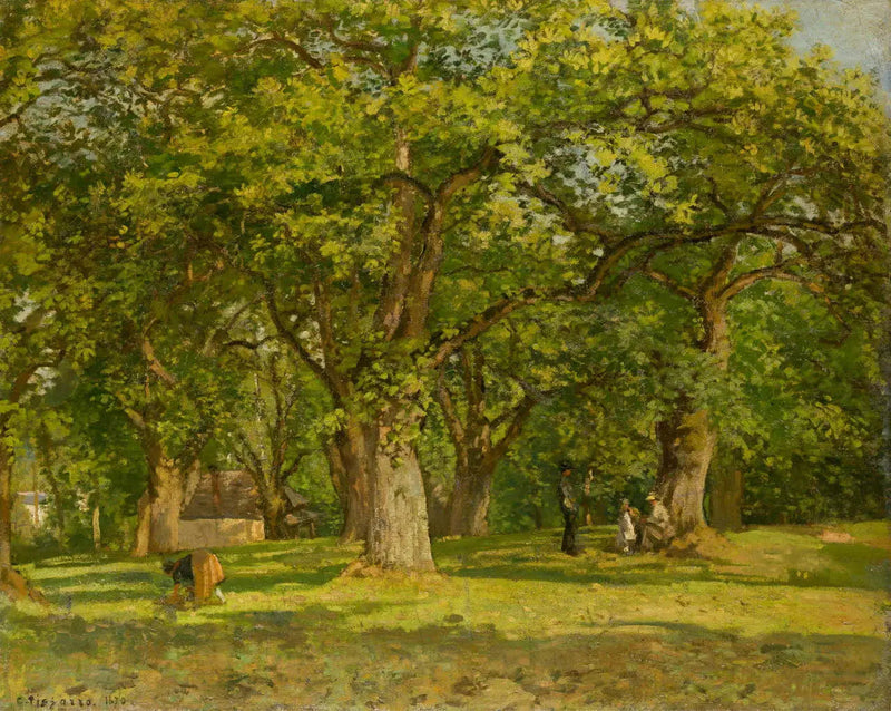 La Forêt - Camille Pissarro