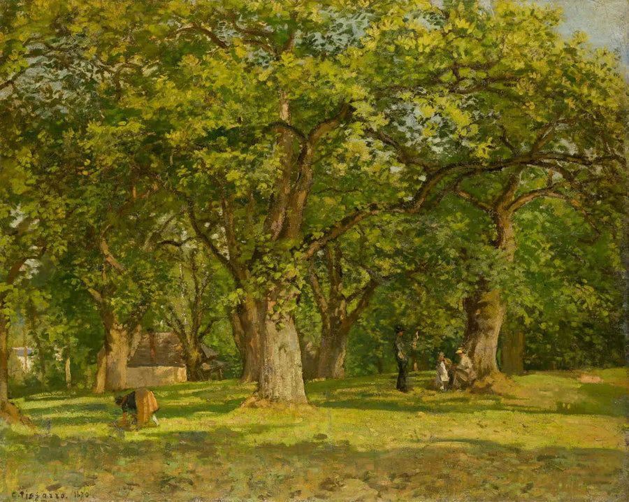 La Forêt - Camille Pissarro