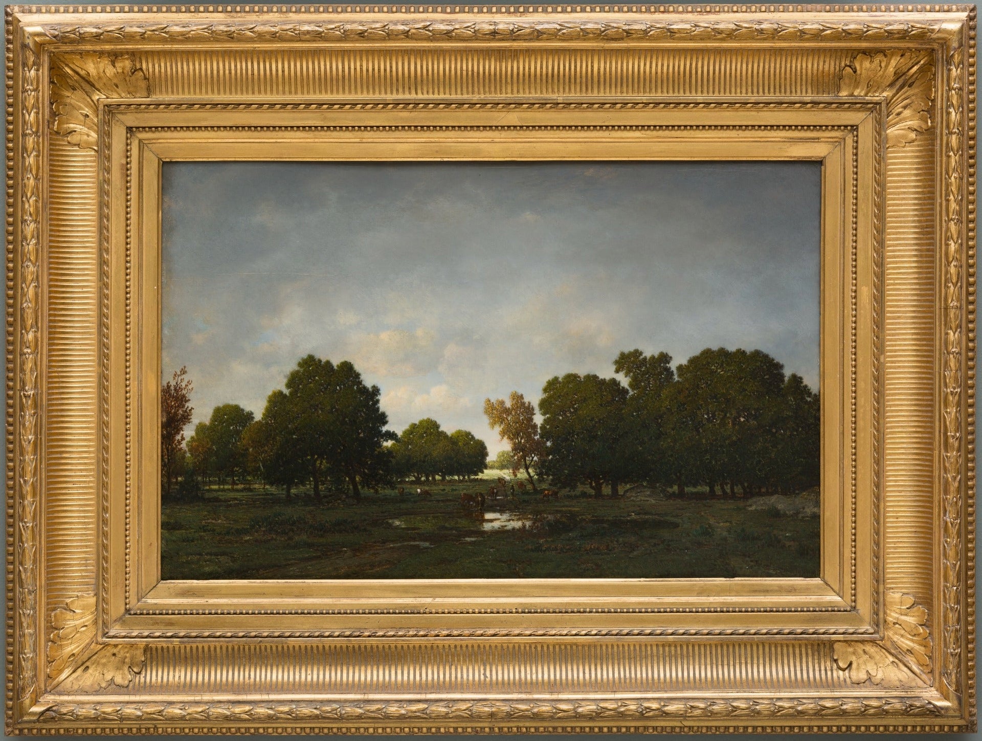 La forêt de Fontainebleau - Théodore Rousseau image 1 tableau peint à l’huile sur toile