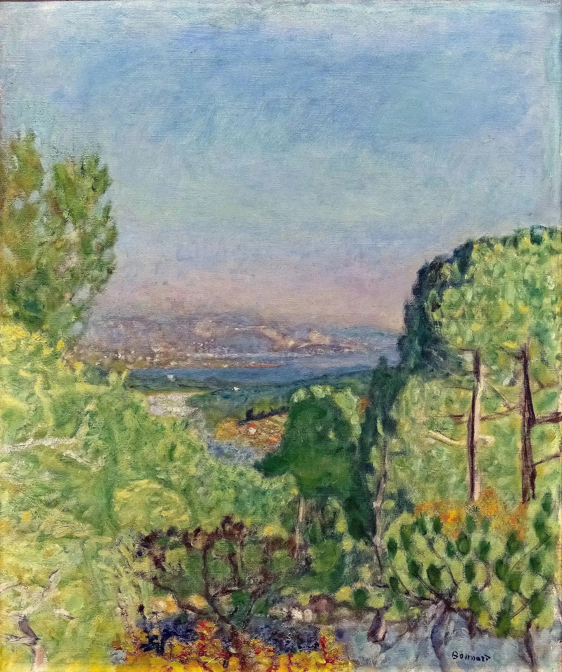 La Forêt de pins - Pierre Bonnard image 1 tableau peint à l’huile sur toile