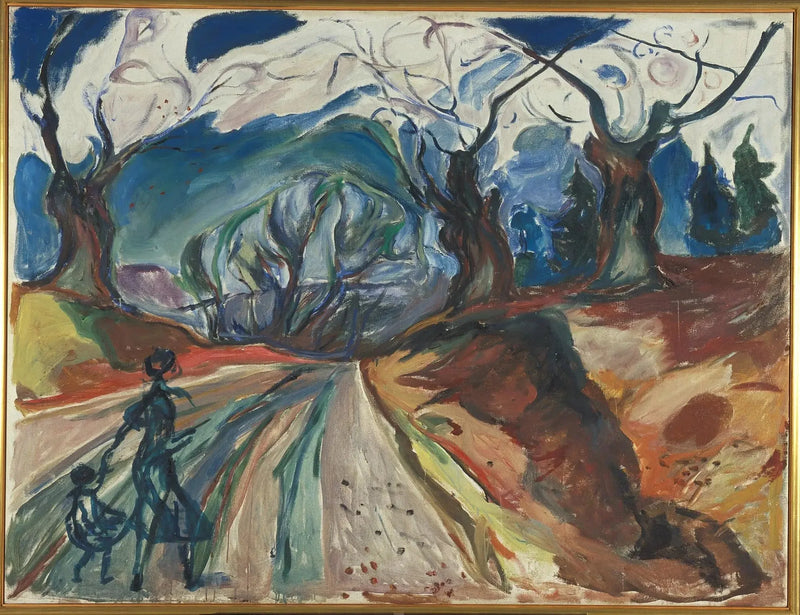 La Forêt magique - Edvard Munch