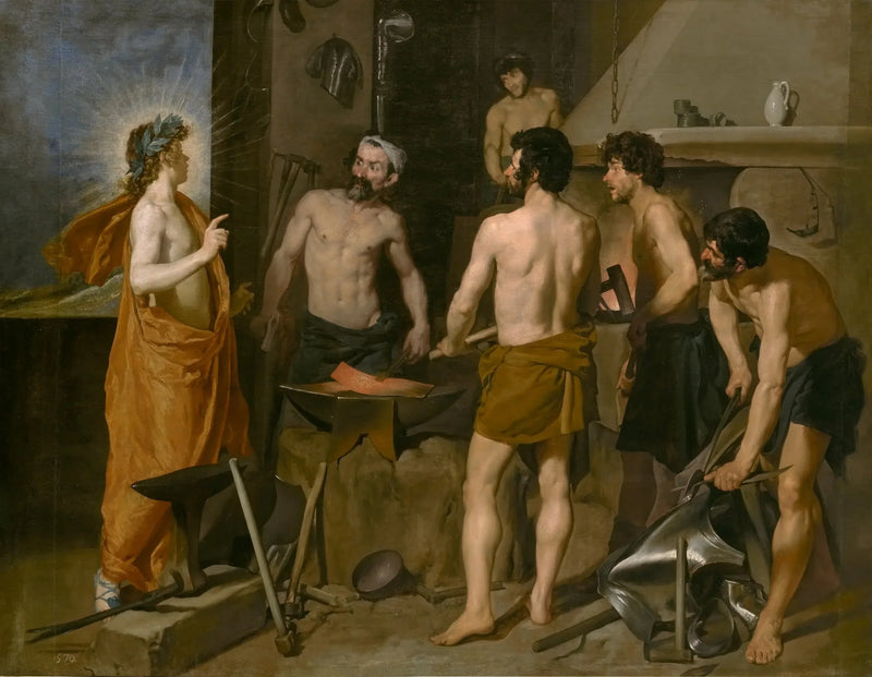 La Forge de Vulcain - Diego Velázquez