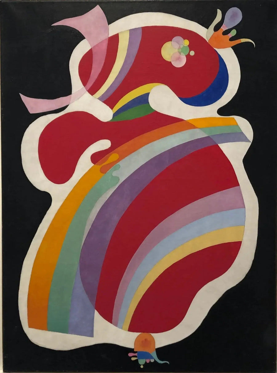 La Forme Rouge - Vassily Kandinsky