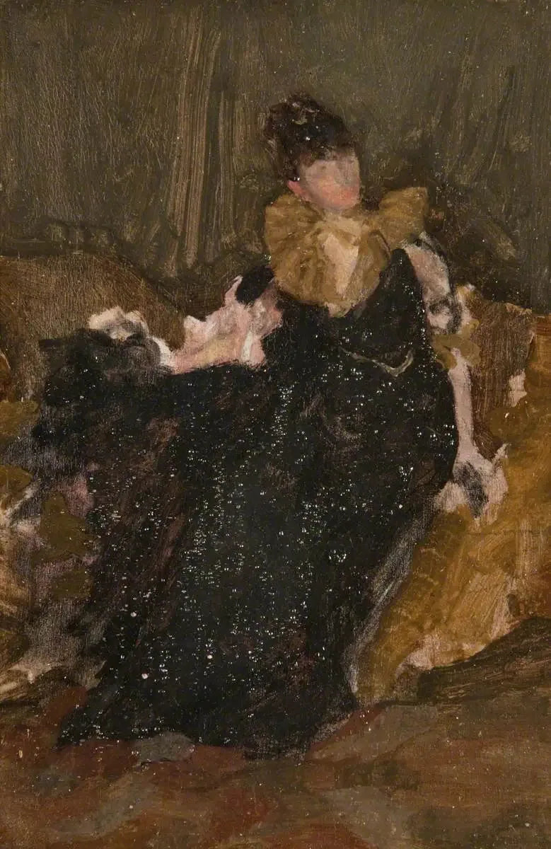 La fraise d'or - James Abbott McNeill Whistler image 1 reproduction de peinture à l’huile
