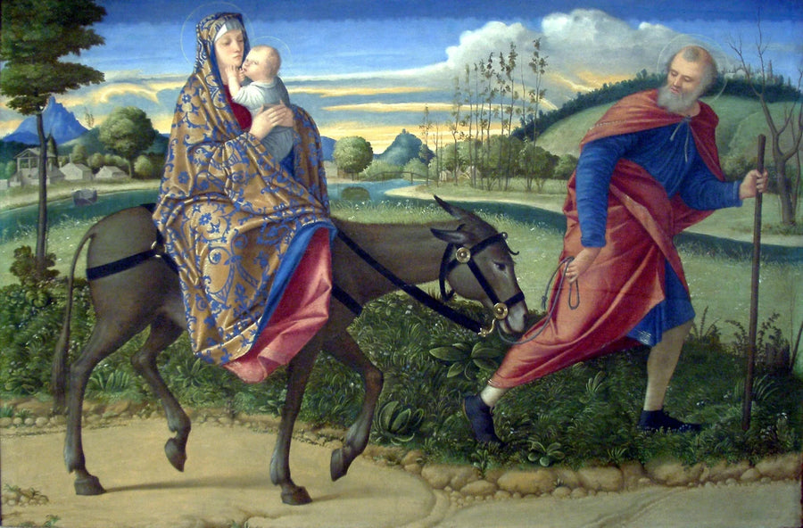 La Fuite en Égypte - Vittore Carpaccio