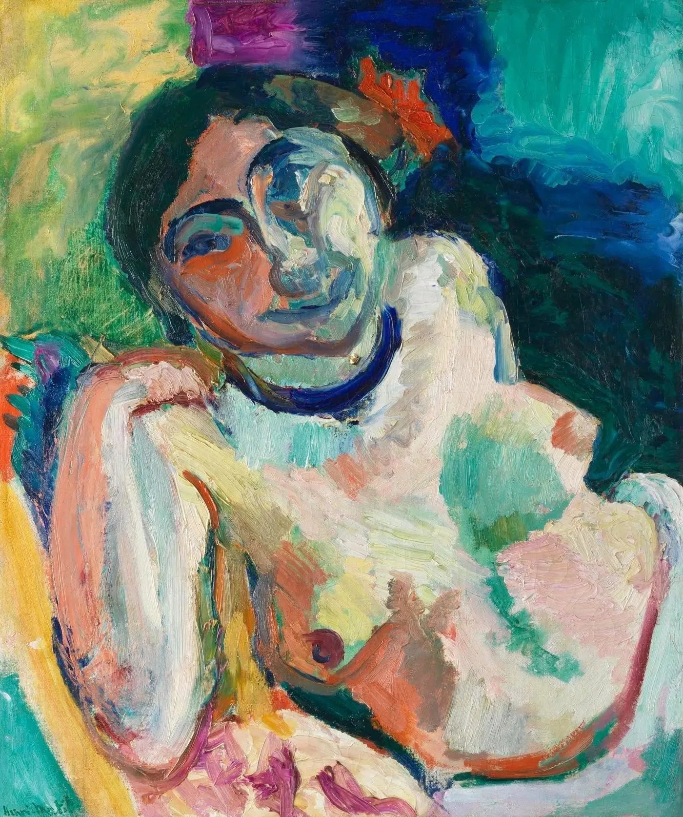 La Gitane - Henri Matisse image 1 reproduction artisanale de tableau