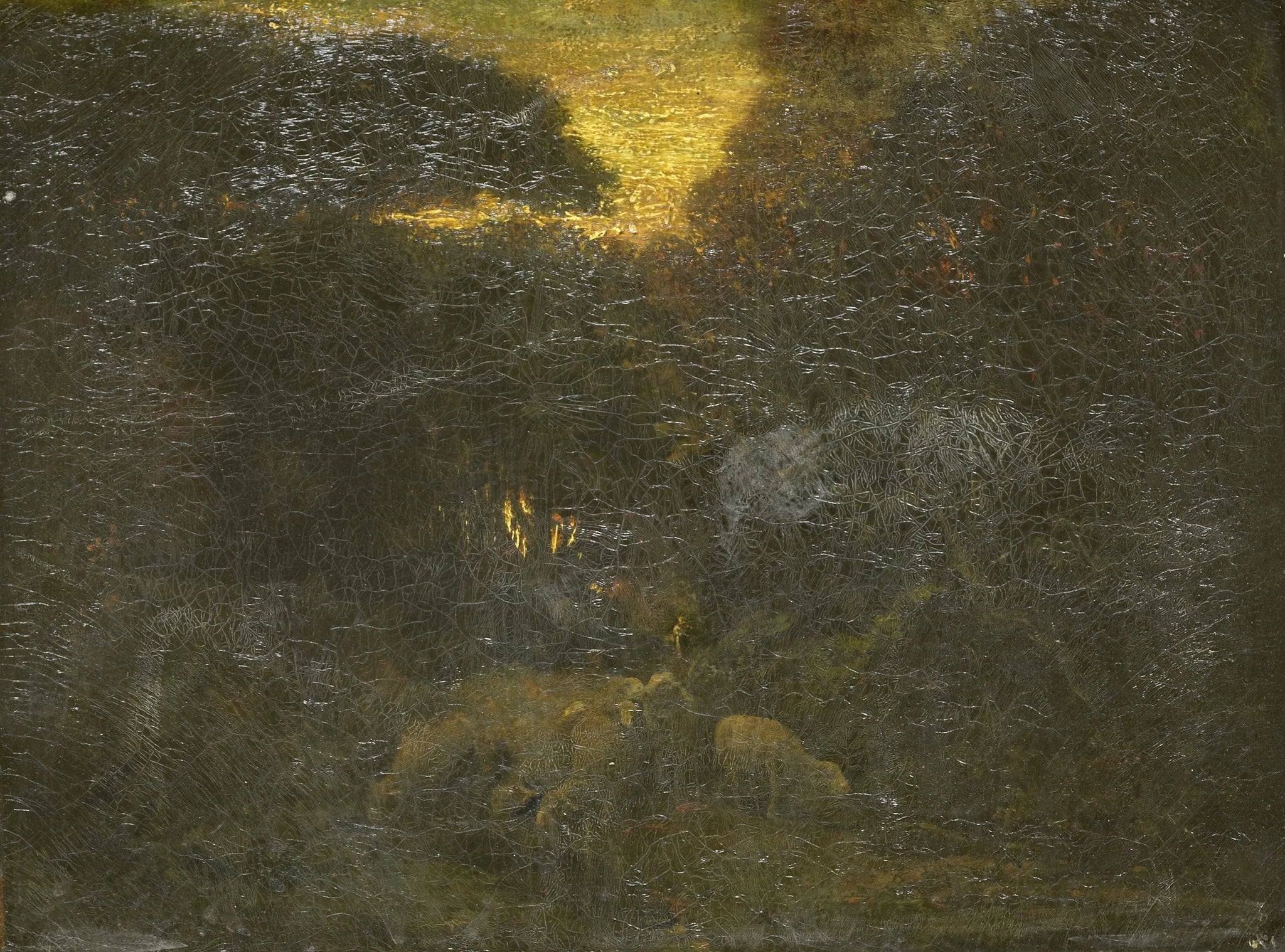 La Gorge aux Loups - Théodore Rousseau image 1 tableau peint à l’huile sur toile
