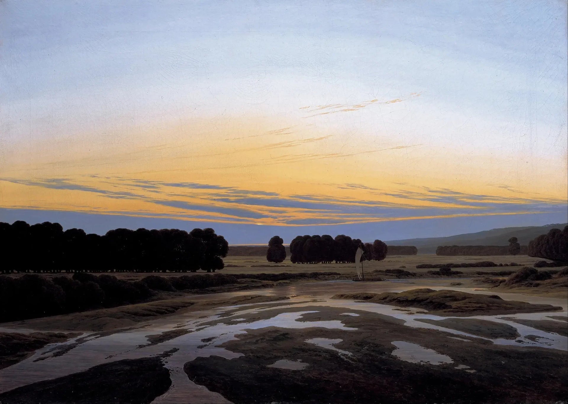 La Grande Réserve - Caspar David Friedrich image 1 copie de tableau peinte à la main