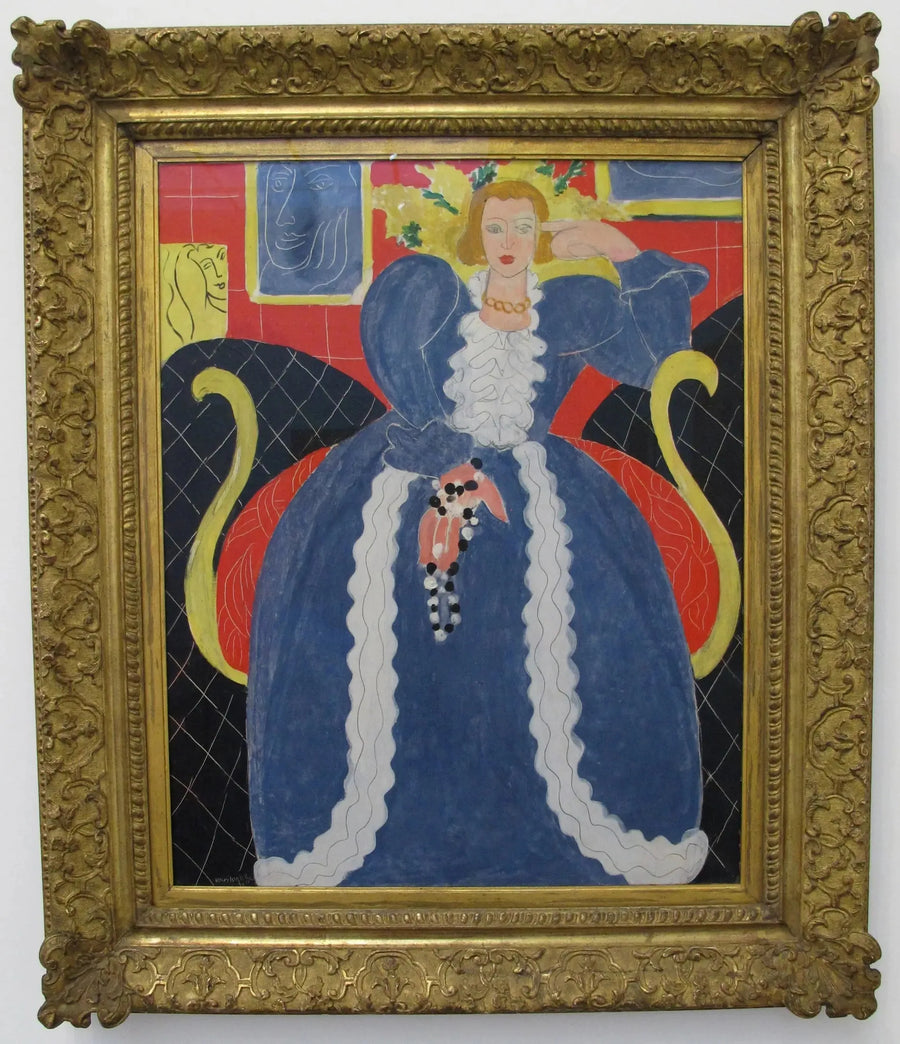 La Grande Roble bleue et Mimosas - Henri Matisse