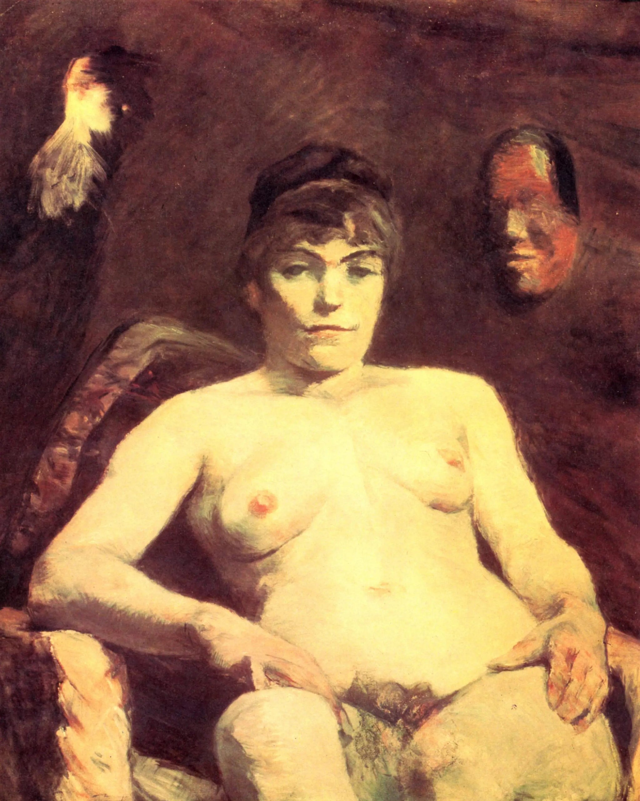 La grosse Maria, Vénus de Montmartre - Henri de Toulouse-Lautrec image 1 reproduction artisanale de tableau