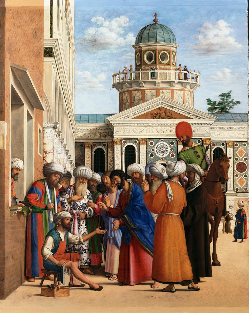 La guérison d'Anianus - Cima da Conegliano