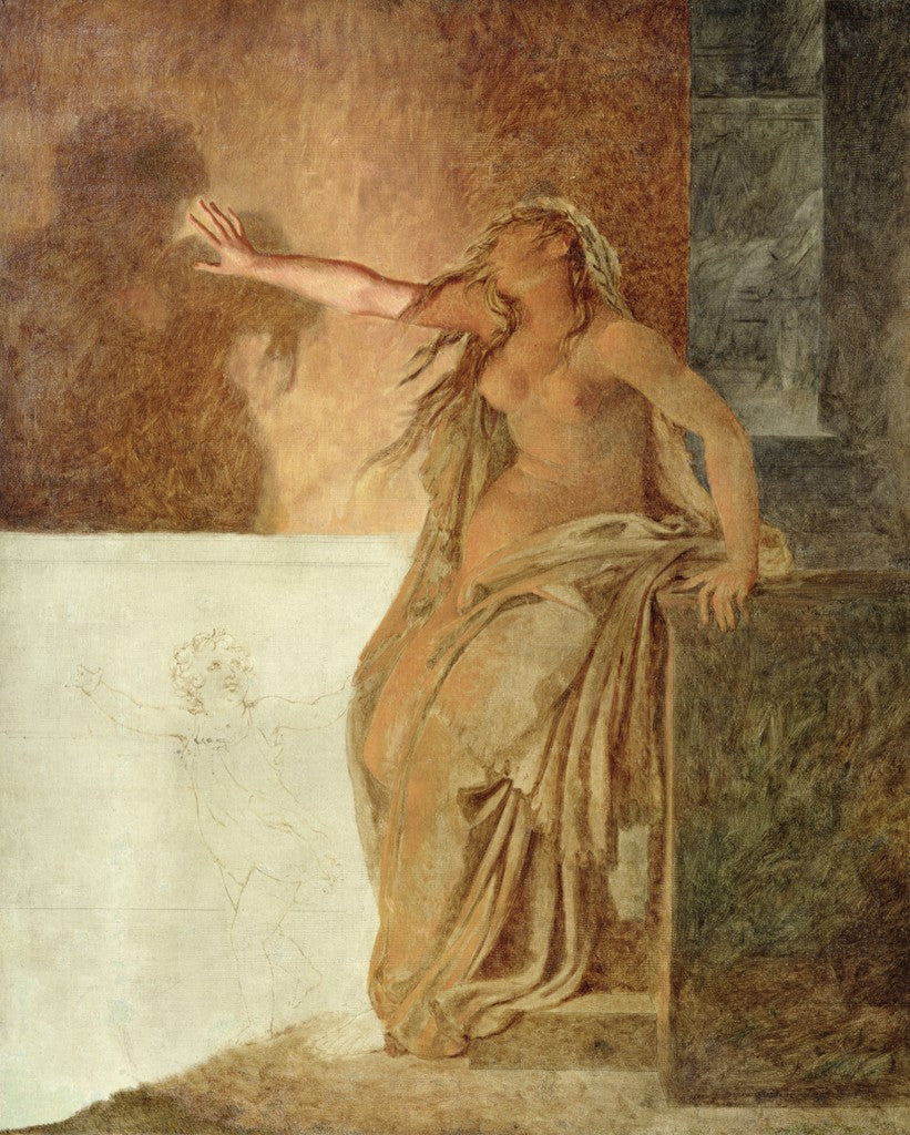 La Jalousie - Pierre-Narcisse Guérin image 1 reproduction d’œuvre d’art à l’huile