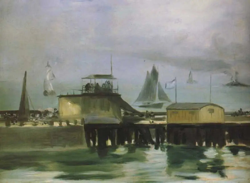 La jetée de Boulogne - Édouard Manet