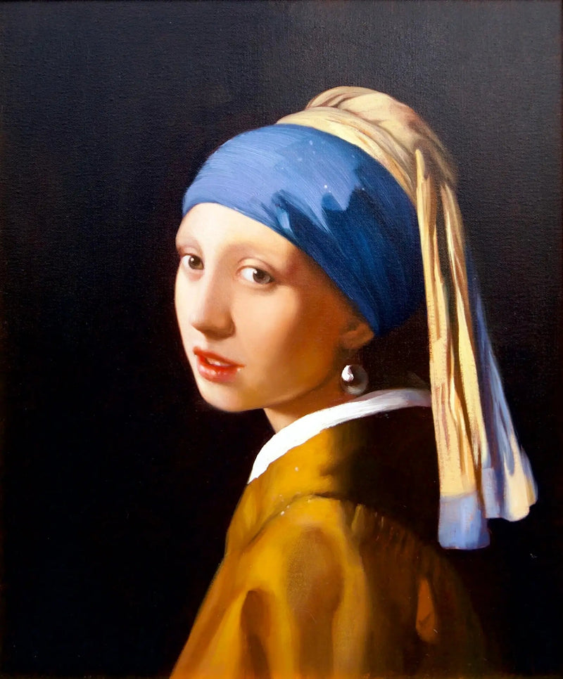 La Jeune Fille à la Perle - Alpha Reproduction  | 60 X 90 cm