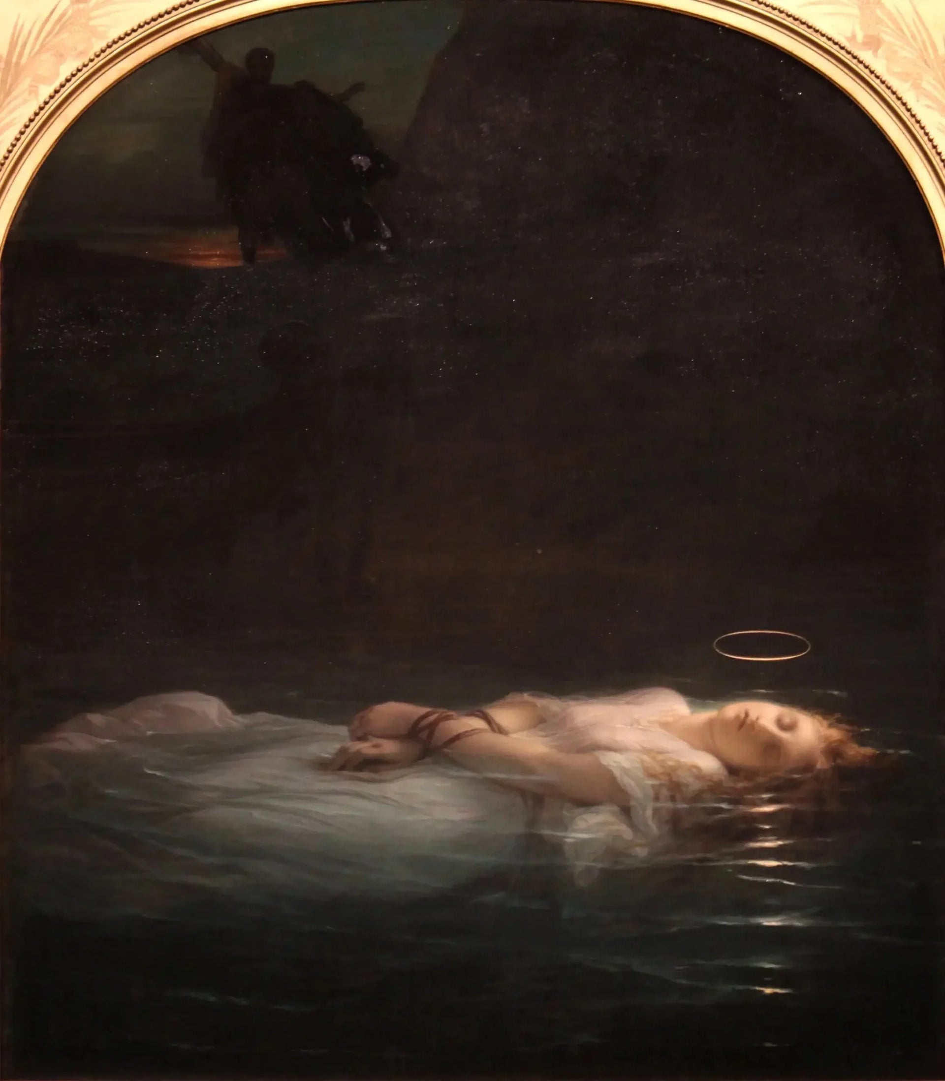 La Jeune Martyre - Paul Delaroche image 1 copie de tableau peinte à la main