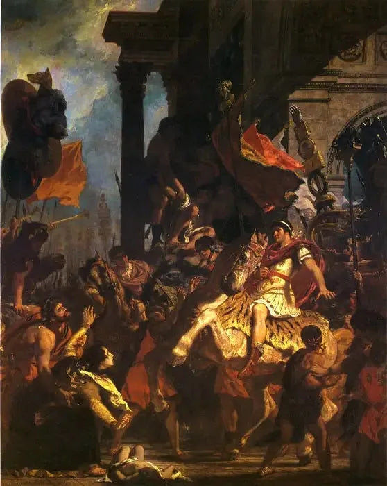 La Justice de Trajan - Eugène Delacroix