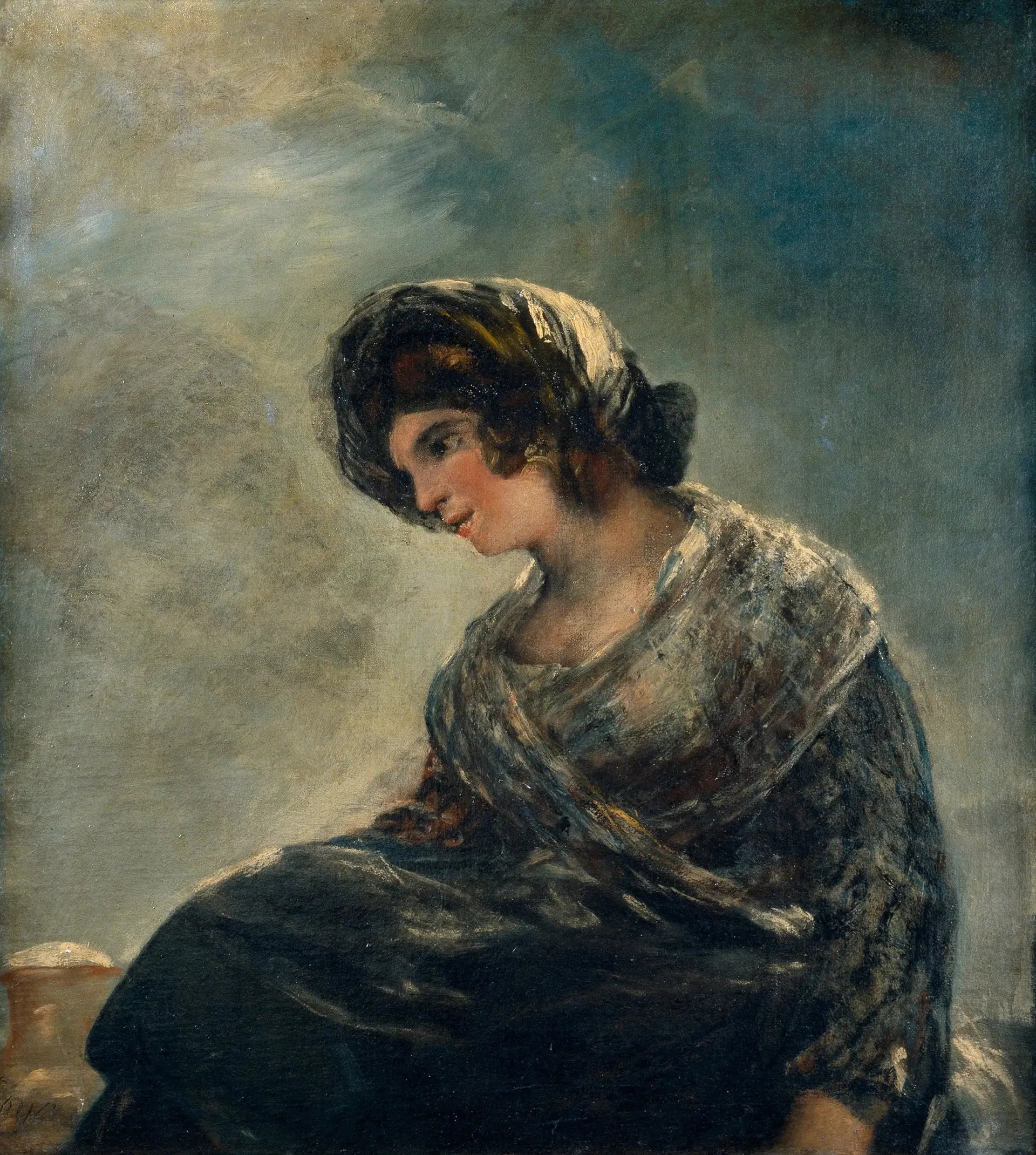 La Laitière de Bordeaux - Francisco de Goya image 1 reproduction d’œuvre d’art à l’huile