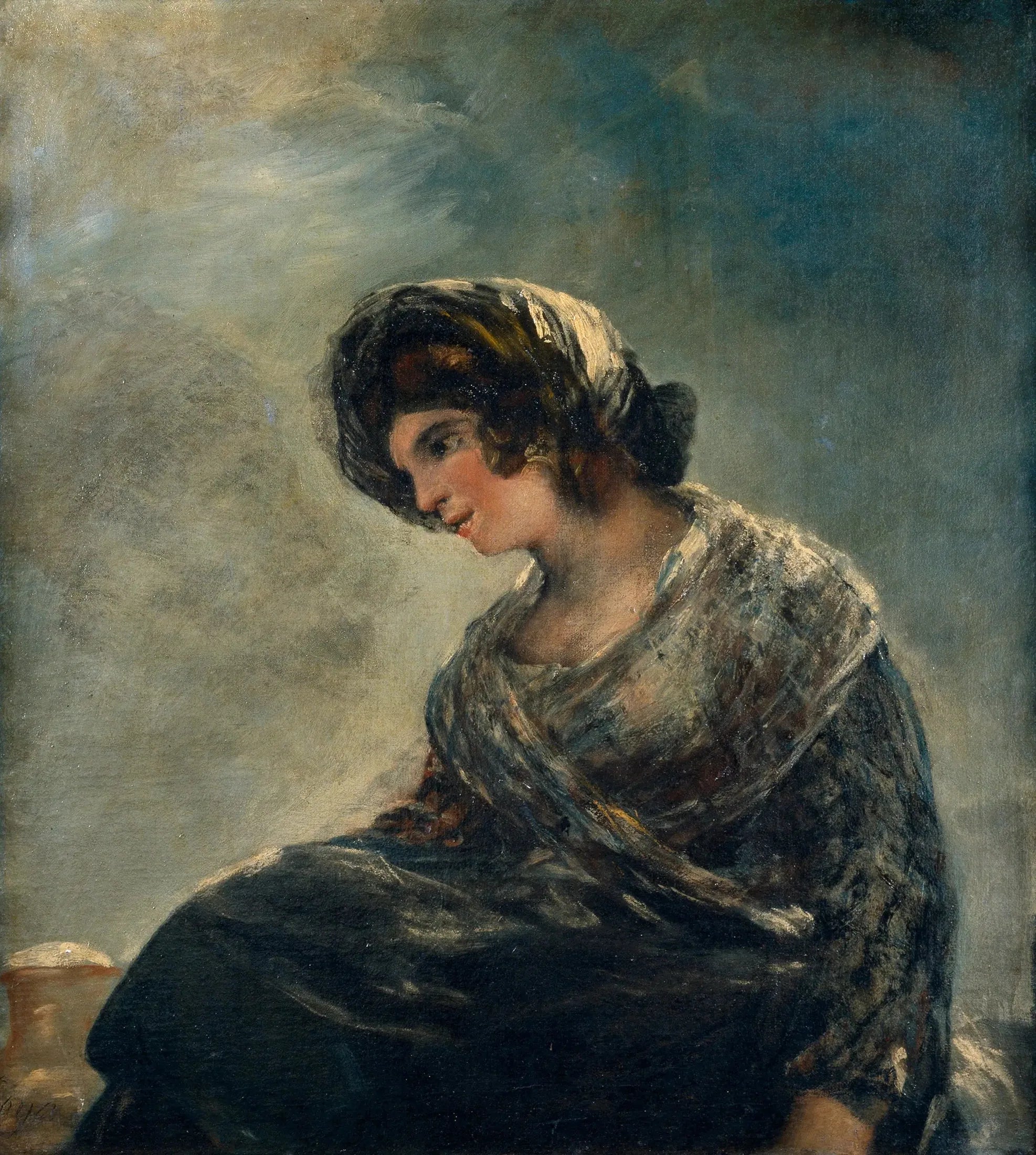 La Laitière de Bordeaux - Francisco de Goya image 1 reproduction d’œuvre d’art à l’huile