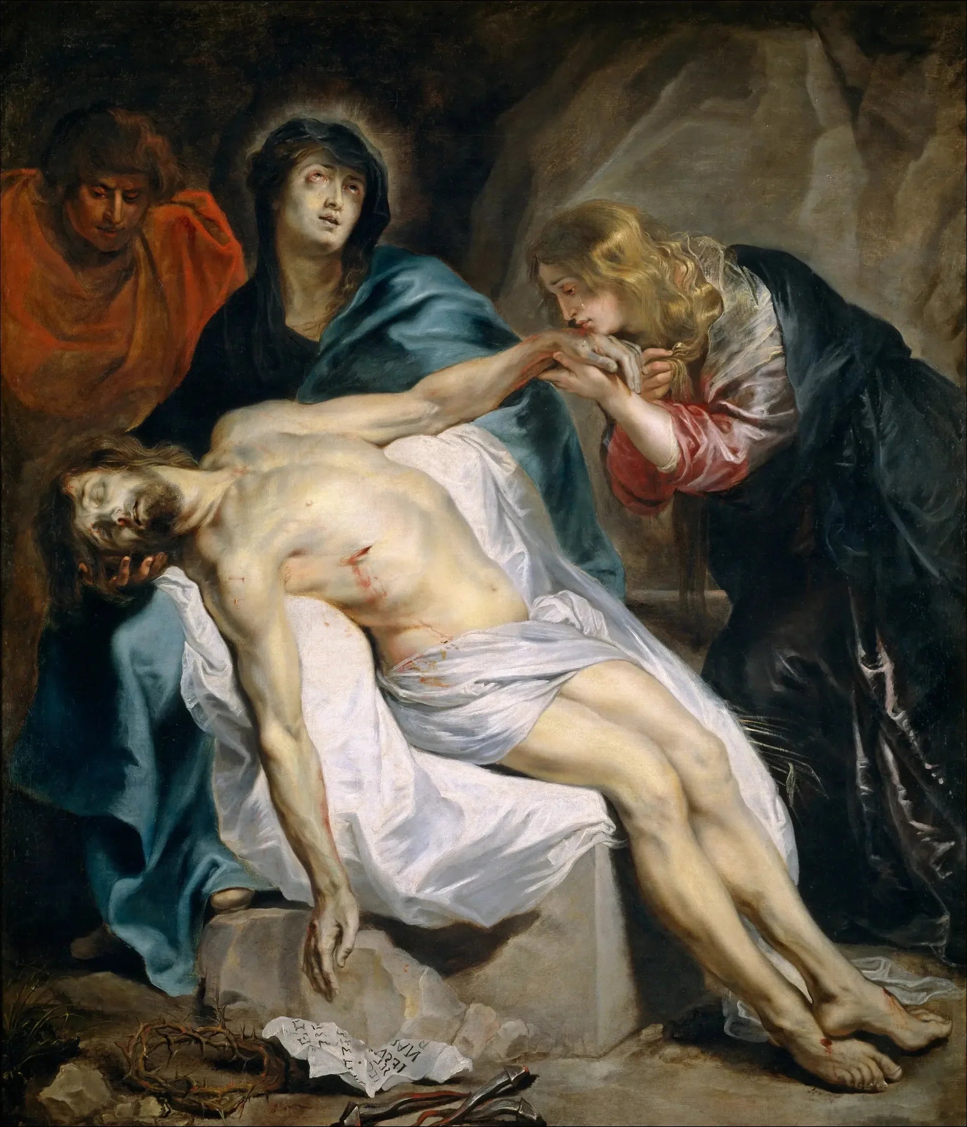 La Lamentation - Antoine van Dyck image 1 tableau peint à l’huile sur toile