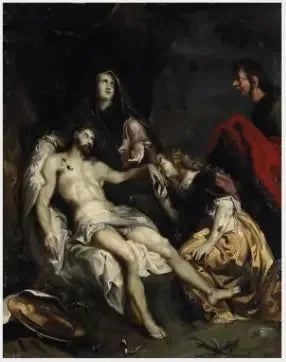La Lamentation - Antoine van Dyck image 1 reproduction de peinture à l’huile