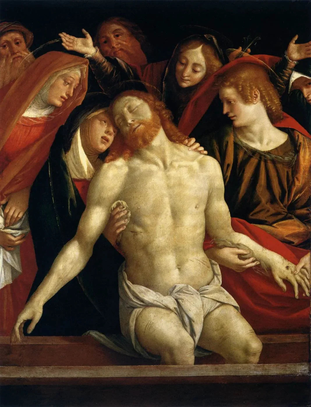 La Lamentation du Christ - Gaudenzio Ferrari image 1 reproduction d’œuvre d’art à l’huile