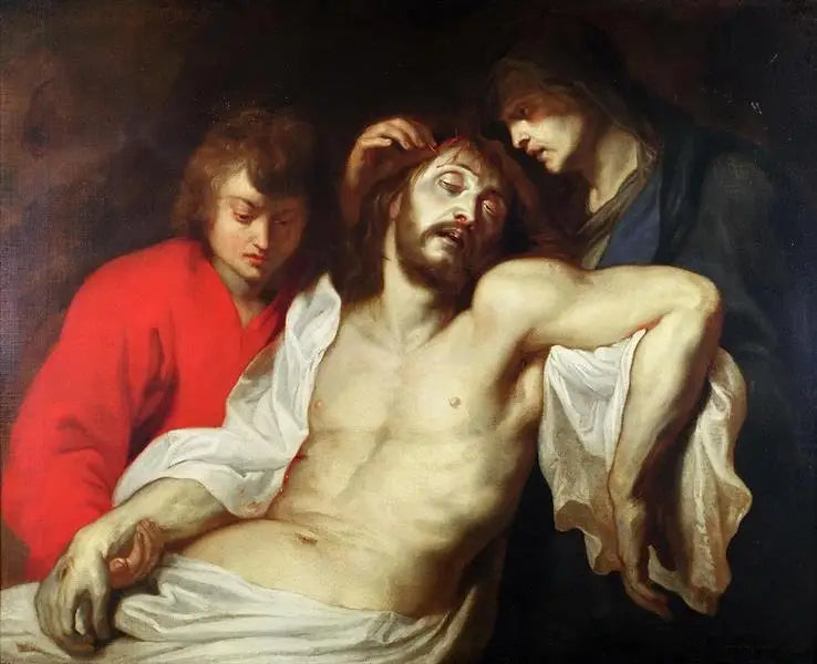 La lamentation du Christ - Peter Paul Rubens image 1 reproduction artisanale de tableau