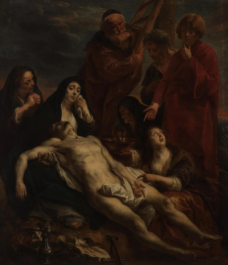 La Lamentation - Jacob Jordaens
