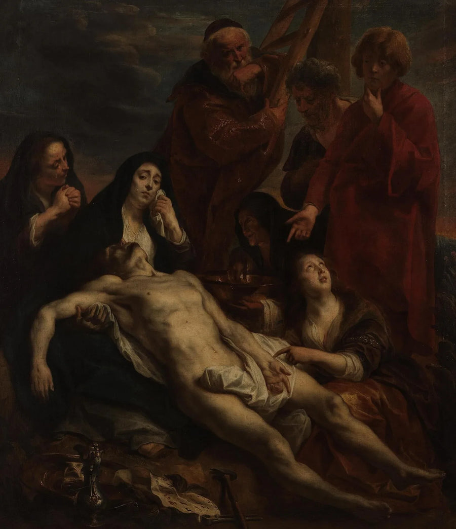 La Lamentation - Jacob Jordaens