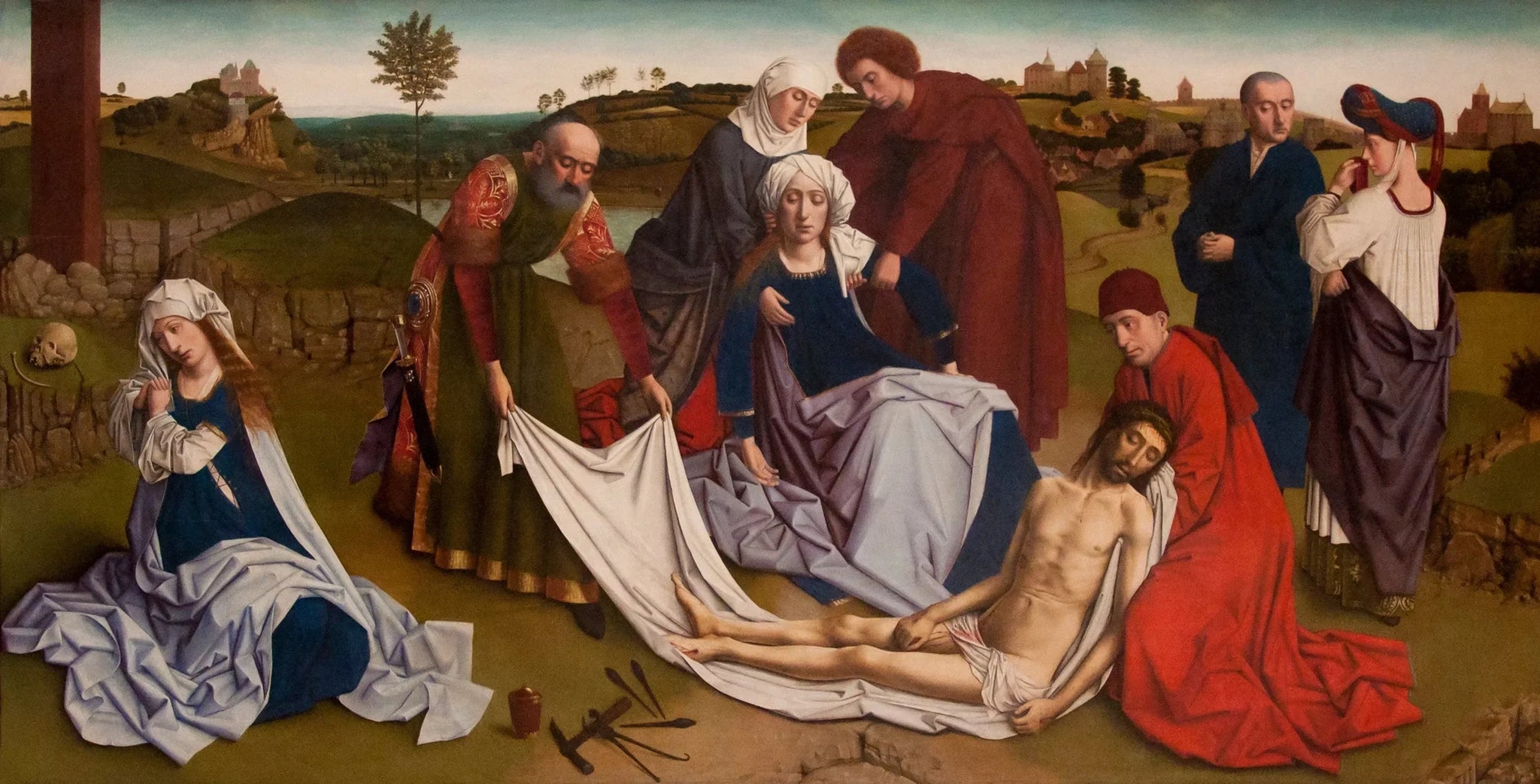 La Lamentation - Petrus Christus image 1 reproduction réalisée par Alpha Reproduction