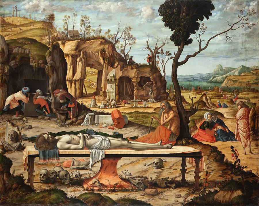 La lamentation sur le corps du Christ mort - Vittore Carpaccio