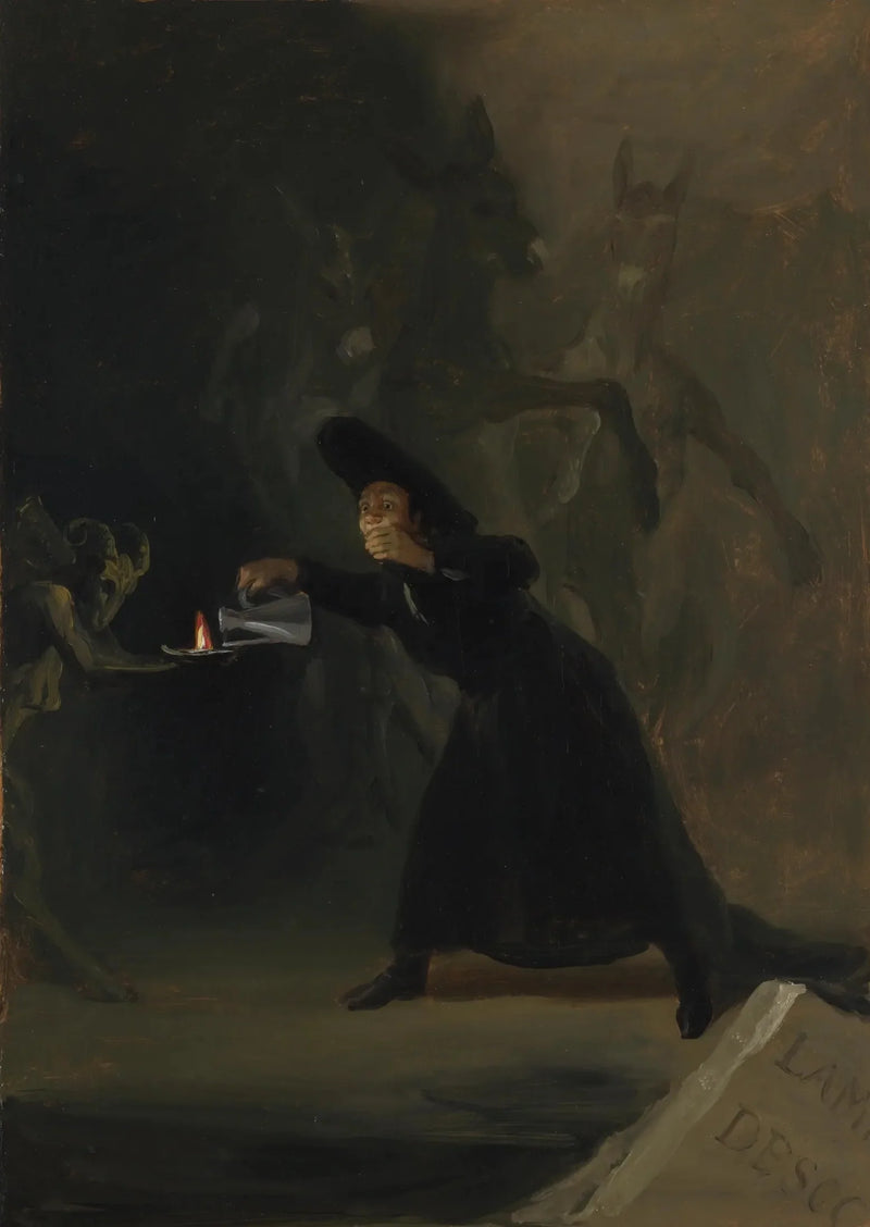 La Lampe du diable - Francisco de Goya