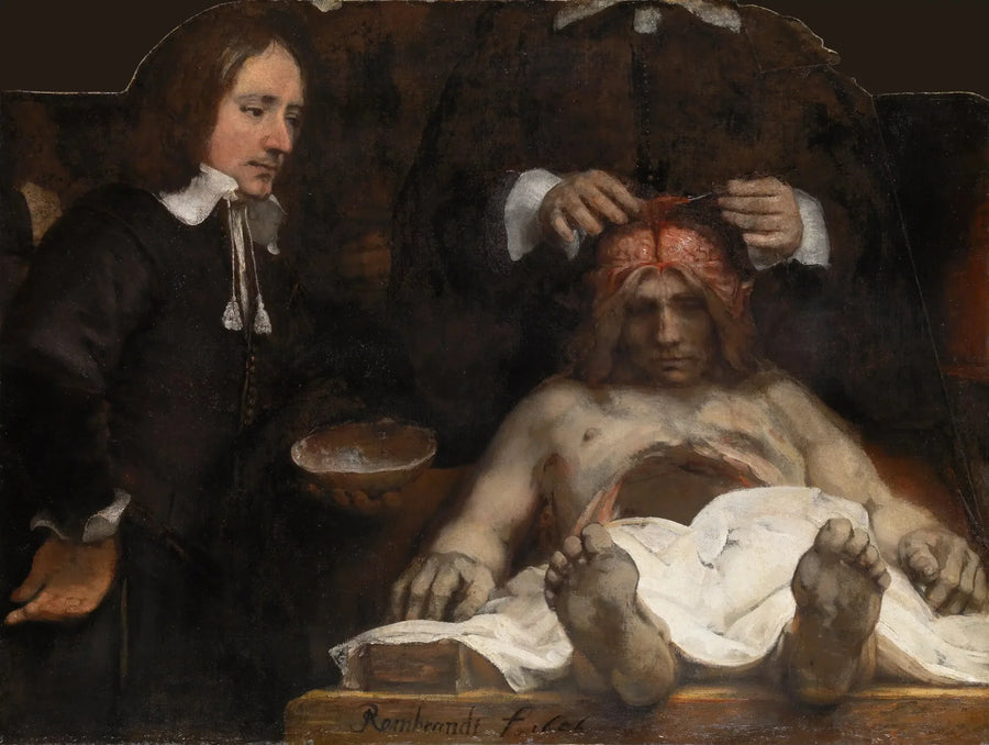 La Leçon d'anatomie du Docteur Joan Deyman - Rembrandt