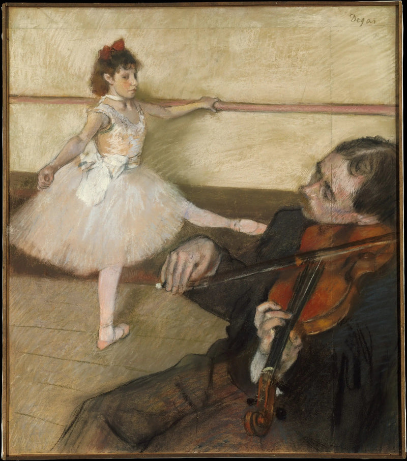 La leçon de danse - Edgar Degas