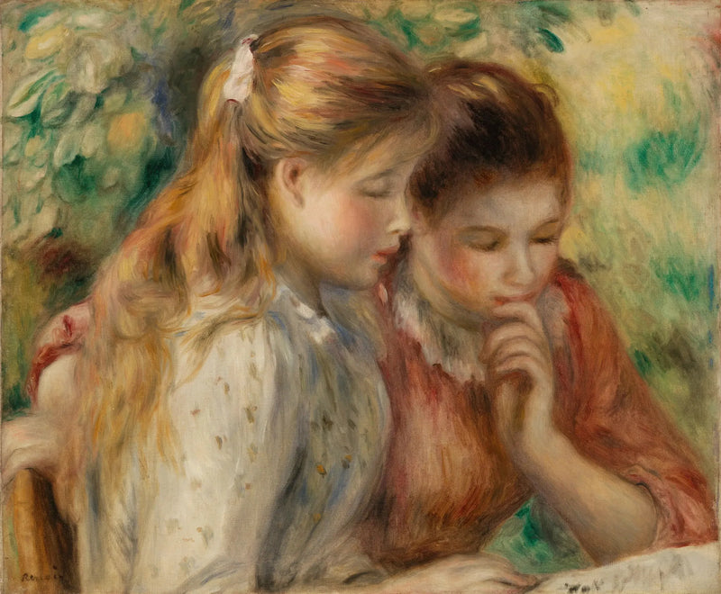 La Lecture - Pierre-Auguste Renoir