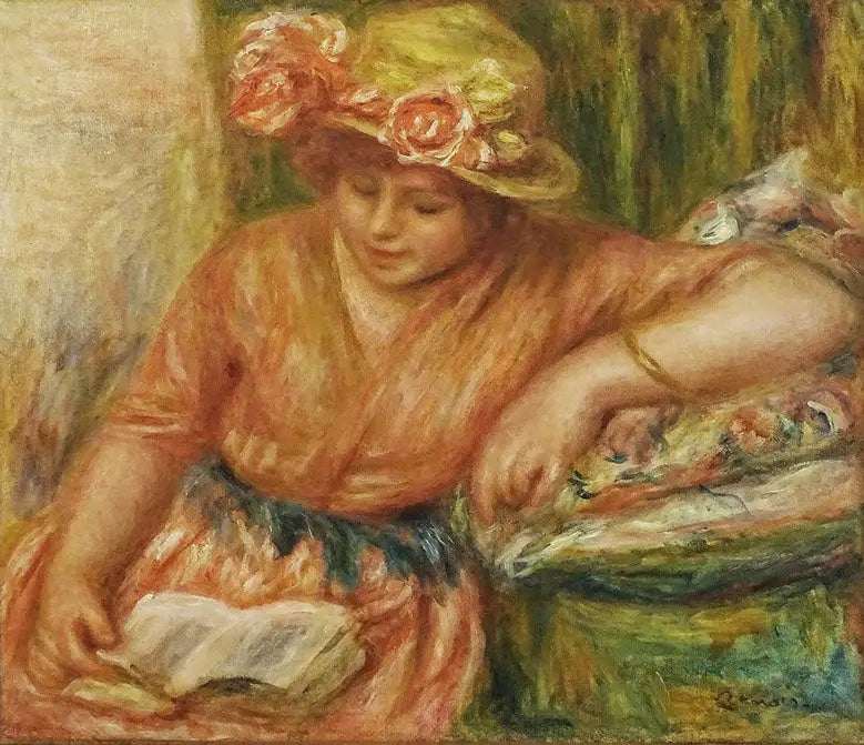 La lecture - Pierre-Auguste Renoir