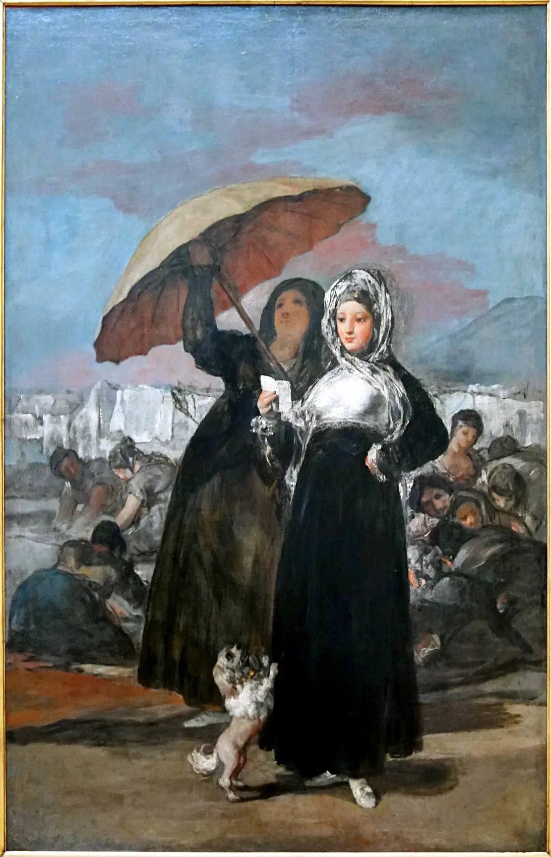 La Lettre - Francisco de Goya image 1 tableau peint à l’huile sur toile