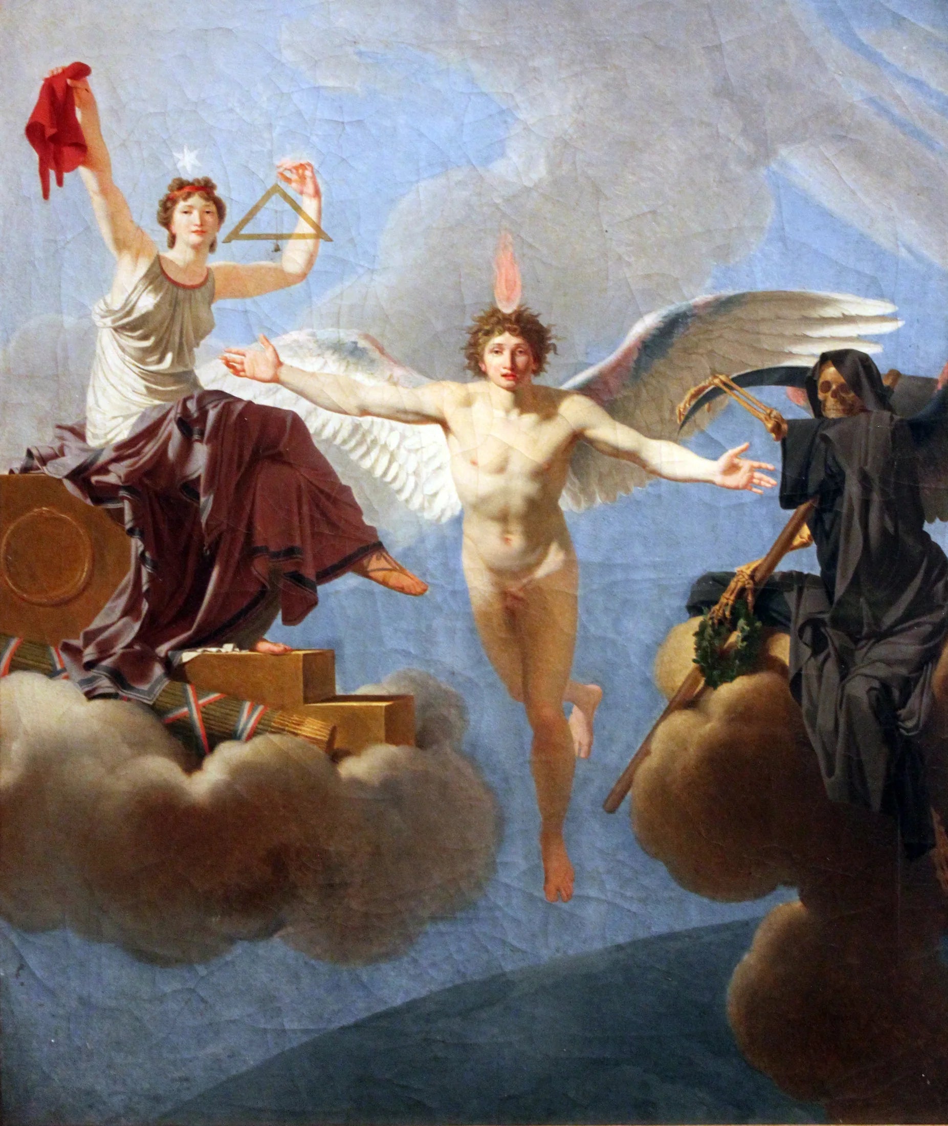 La Liberté ou la Mort - Jean-Baptiste Regnault image 1 reproduction artisanale de tableau