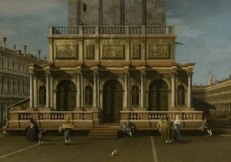 La Loggetta, Venise - Canaletto image 1 tableau peint à l’huile sur toile