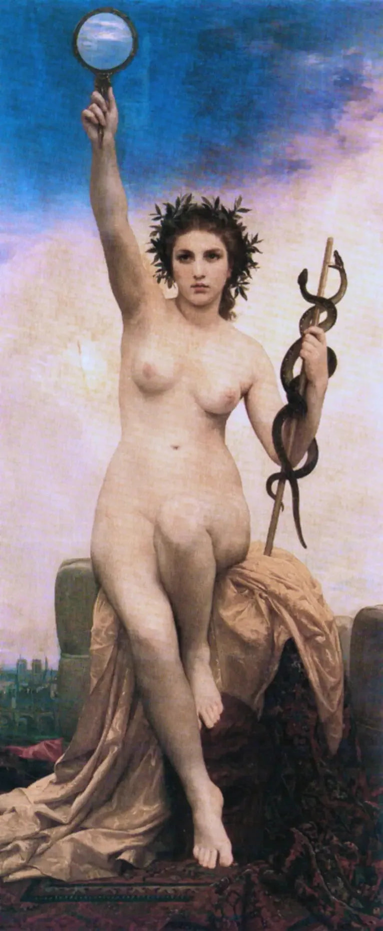 La Loyauté - Bouguereau image 1 copie de tableau peinte à la main
