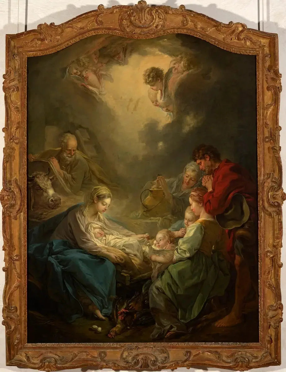 La Lumière du monde - François Boucher image 1 copie peinte à la main à l’huile