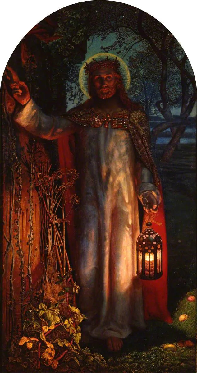 La lumière du monde - William Holman Hunt image 1 reproduction de peinture à l’huile