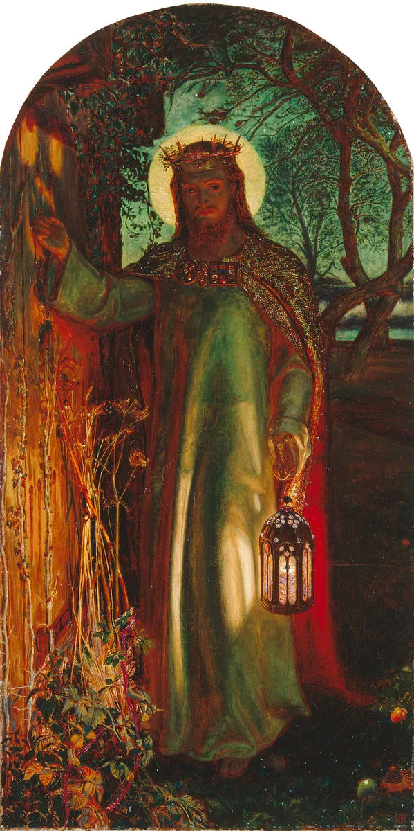 La lumière du monde - William Holman Hunt image 1 reproduction d’œuvre d’art à l’huile