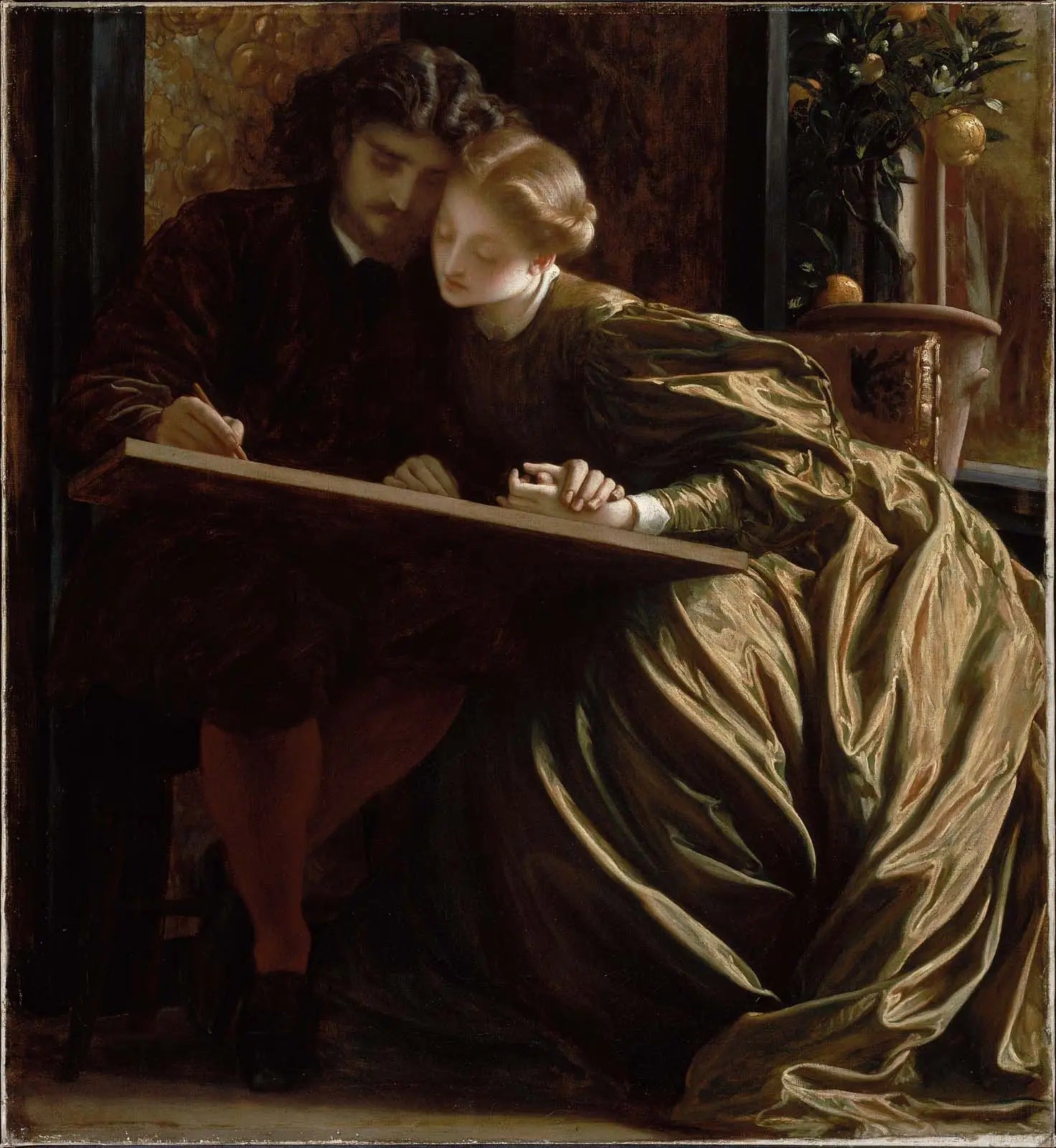 La Lune de miel du peintre - Frederic Leighton image 1 reproduction réalisée par Alpha Reproduction