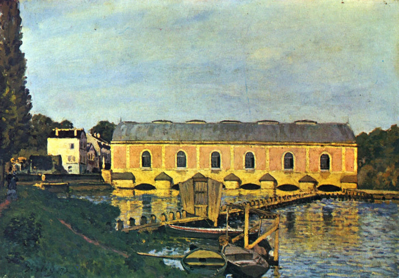 La Machine de Marly - Alfred Sisley