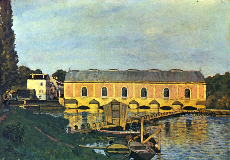 La Machine de Marly - Alfred Sisley