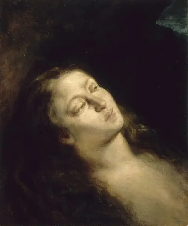 La Madeleine dans le désert - Eugène Delacroix